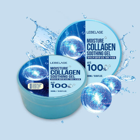 LEBELAGE MOISTURE COLLAGEN  100% SOOTHING GEL
