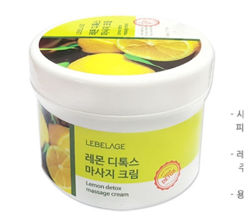 LEBELAGE LEMON DETOX MASSAGE CREAM