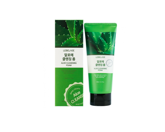 LEBELAGE ALOE SOOTHING CLEANSING FOAM