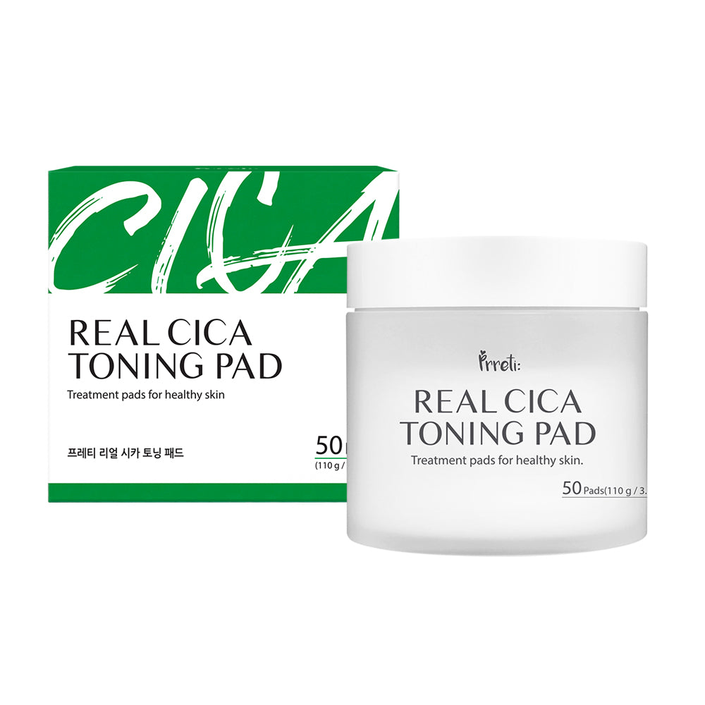 PRRETI Real Cica Toning Pad (50pads)