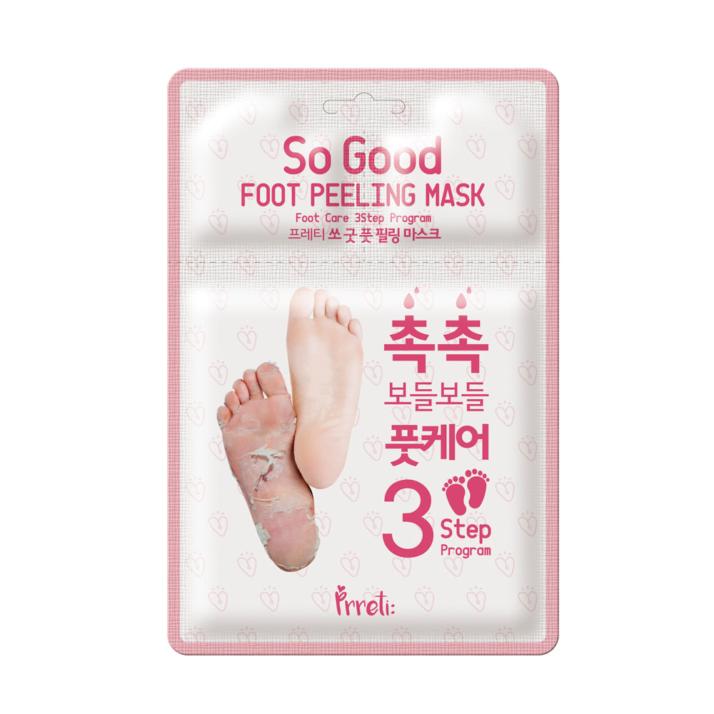 PRRETI Foot Care 3-Step Program 1pair