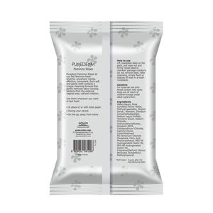 PUREDERM女性湿巾(15sheets)