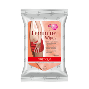PUREDERM Feminine Wipes (15sheets)