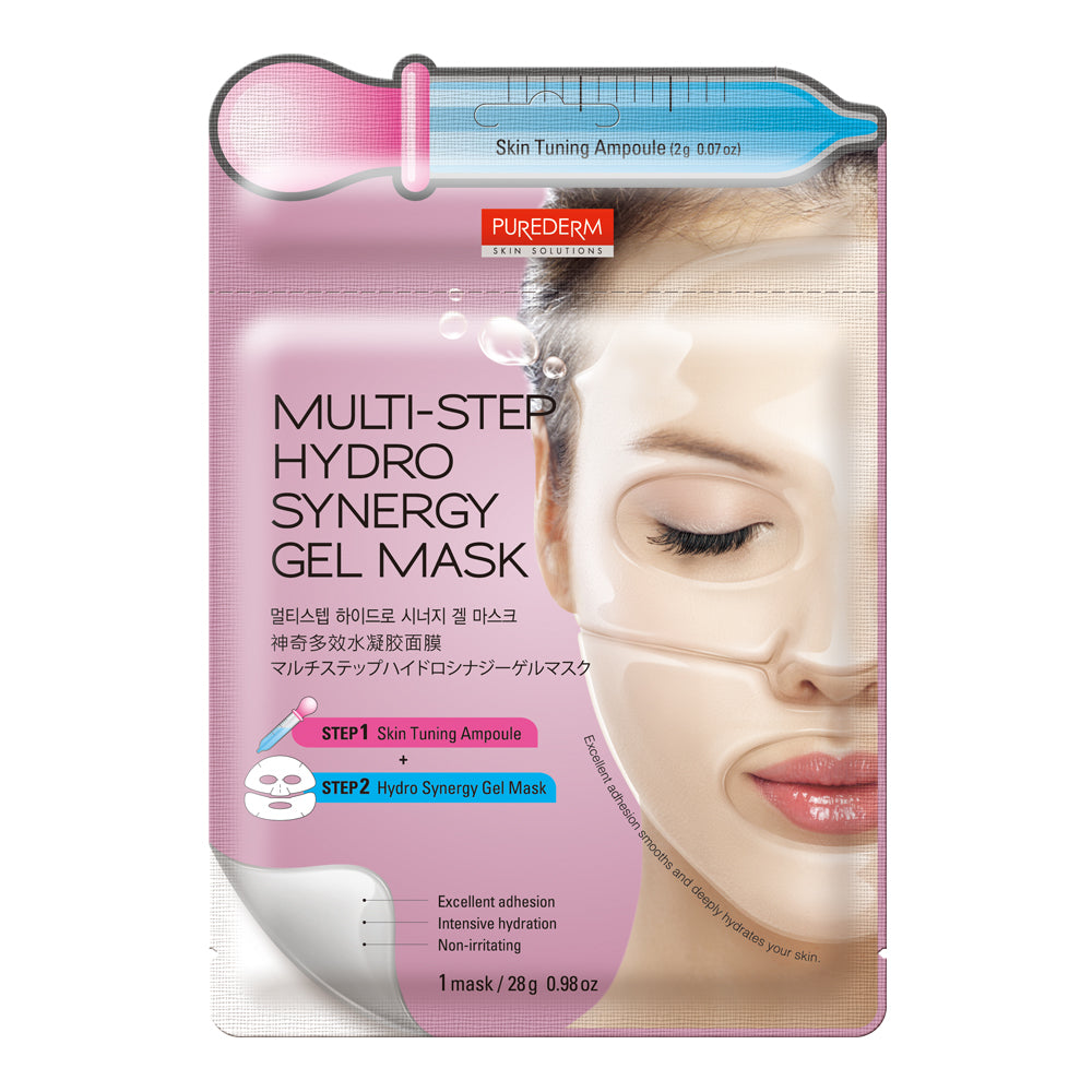 PUREDERM MULTI-STEP HYDRO SYNERGY GEL MASK