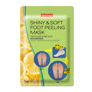 PUREDERM SHINY & SOFT FOOT PEELING MASK