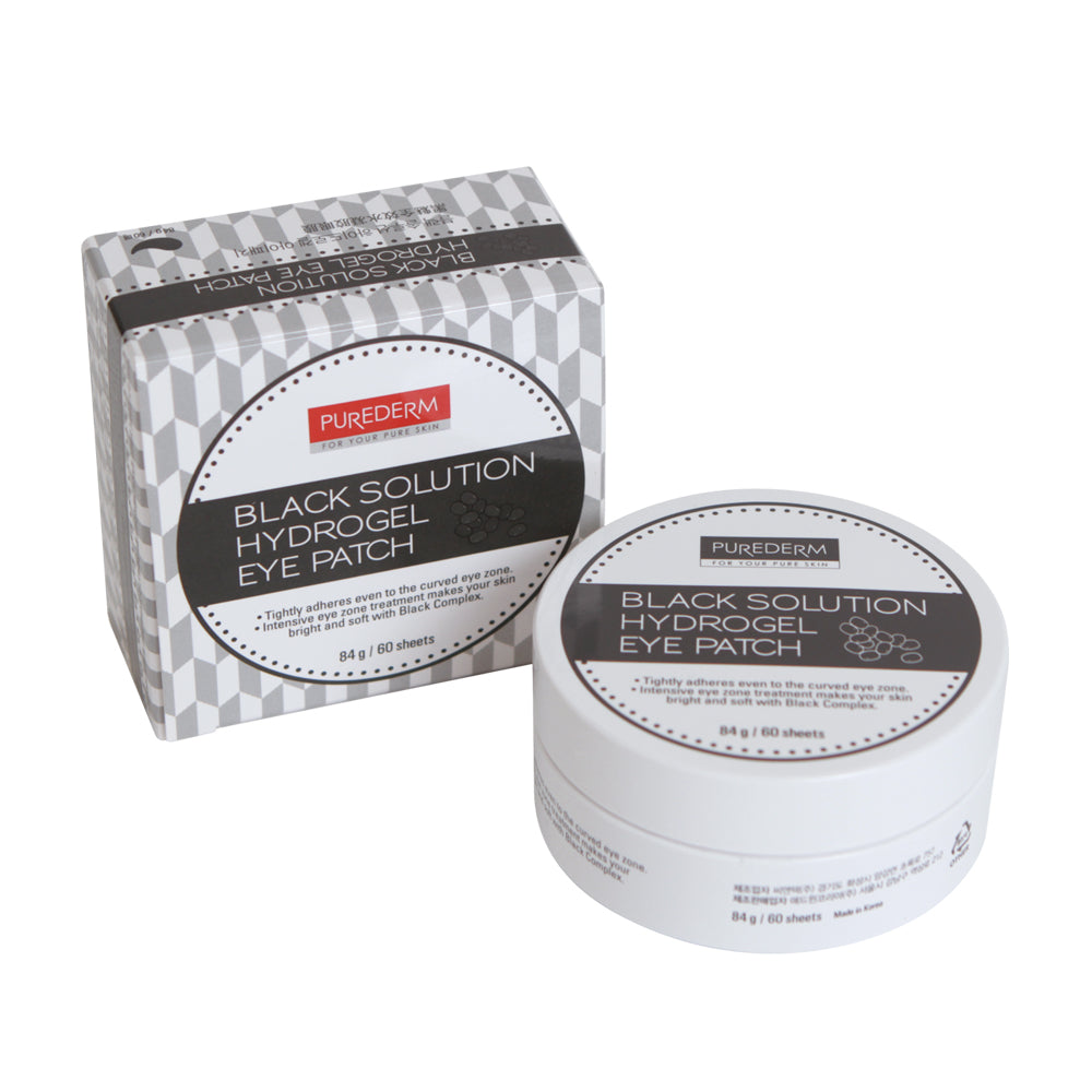 PUREDERM BLACK SOLUTION HYDROGEL EYE PATCH