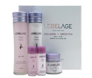LEBELAGE COLLAGEN+GREEN TEA MOISTURE FOR WOMAN 3 SET