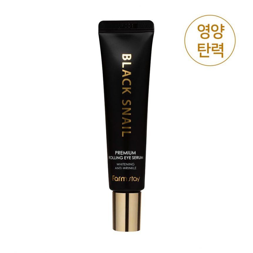 FARMSTAY BLACK SNAIL PREMIUM ROLLING EYE SERUM