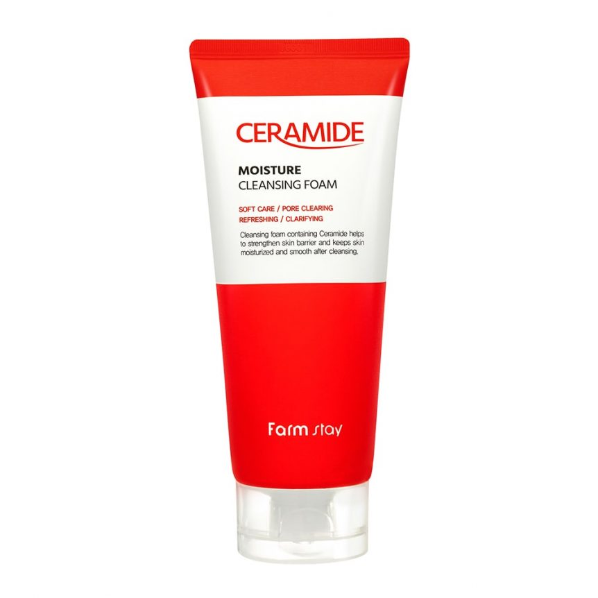 FARMSTAY DERMACUBE ACNE SOLUTION CLEANSING FOAM