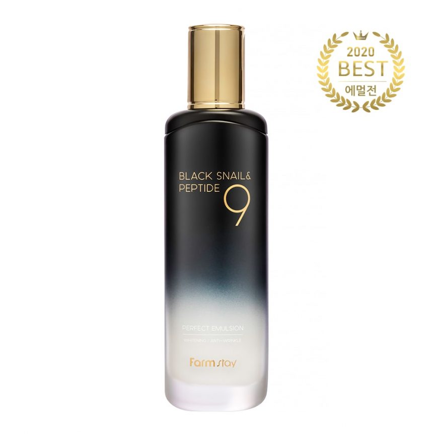 FARMSTAY BLACK SNAIL & PEPTIDE9 PERFECT EMULSION