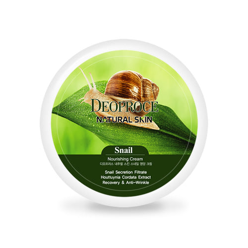 DEOPROCE NATURAL SKIN SNAIL NOURISHING CREAM 100G