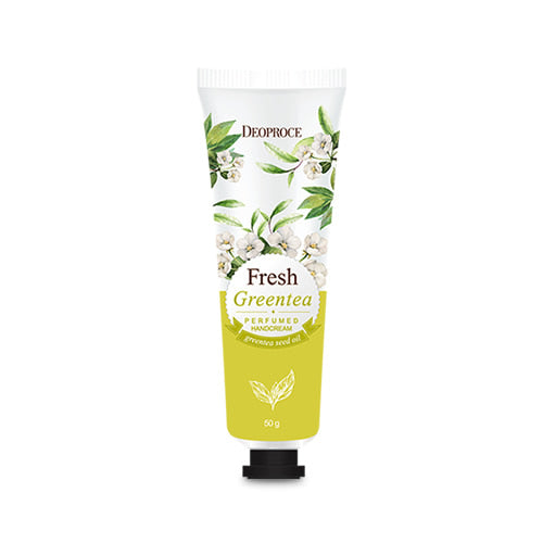 DEOPROCE FRESH GREENTEA PERFUMED HANDCREAM 50g