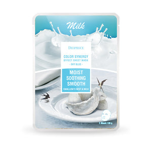 DEOPROCE COLOR SYNERGY EFFECT SHEET MASK SKY BLUE 20g/10SHEET