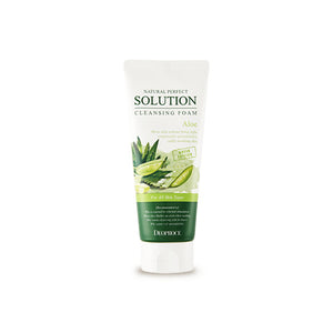 DEOPROCE NATURAL PERFECT SOLUTION CLEANSING FOAM GREEN EDITION ALOE