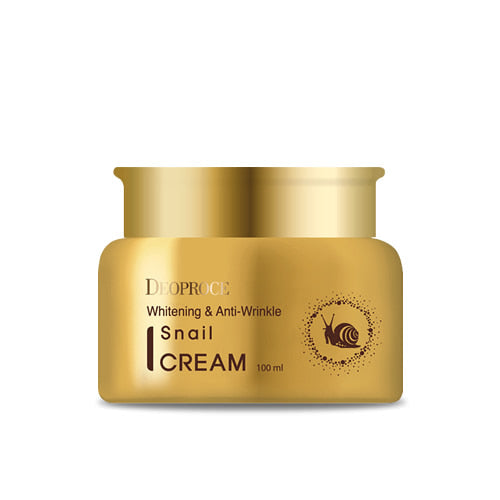 DEOPROCE WHITENING AND ANTI-WRINKLE SNAIL CREAM