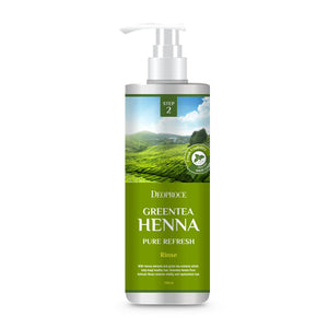 DEOPROCE RINSE - GREENTEA HENNA PURE REFRESH