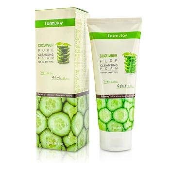FARMSTAY CUCUMBER PURE CLEANSING FOAM