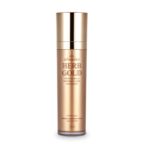 ESTHEROCE HERB GOLD WHITENING & WRINKLE CARE EMULSION