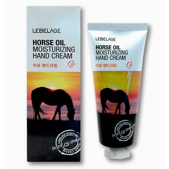 LEBELAGE HORSE OIL  MOISTURIZING HAND CREAM