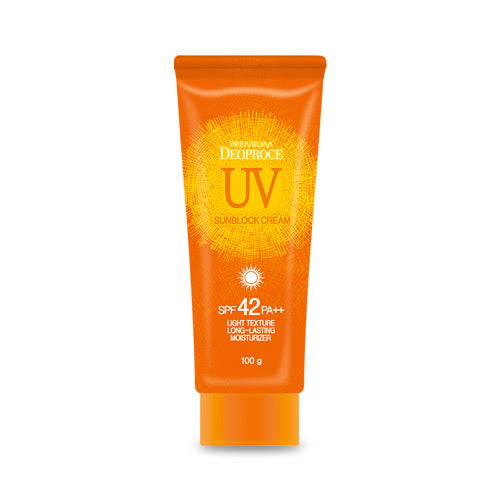 高级脱脂紫外线防晒霜SPF42 PA+100g – QOCOS.COM