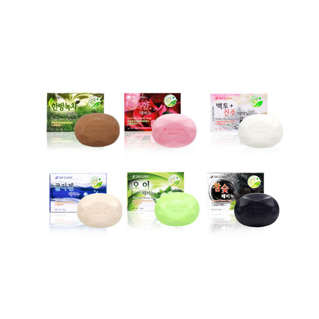 3W CLINIC Argile Blanche + Savon de Beauté Perle