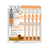 LAP THERAPY AMPOULE MASKPACK 25g / 5SHEET HORSE OIL ОТБЕЛИВАНИЕ И ПИТАНИЕ