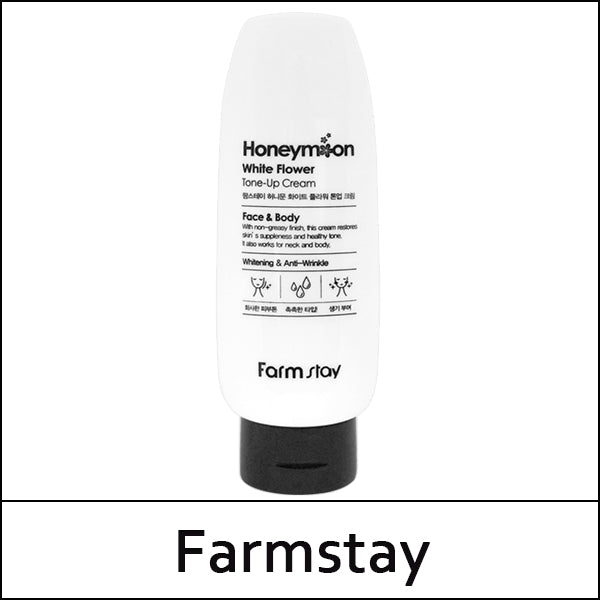FARMSTAY HONEYMOON WHITE FLOWER TONE-UP CREAM