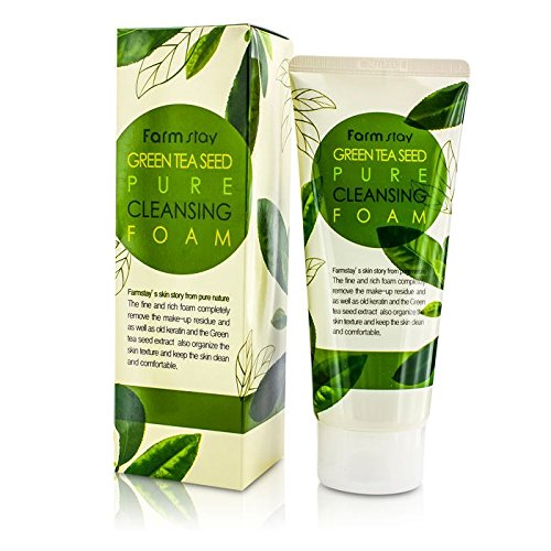 FARMSTAY GREEN TEA SEED PURE CLEANSING FOAM