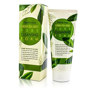 FARMSTAY GREEN TEA SEED PURE CLEANSING FOAM