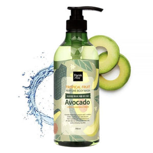FARMSTAY TROPICAL FRUIT PERFUME BODY WASH AVOCADO