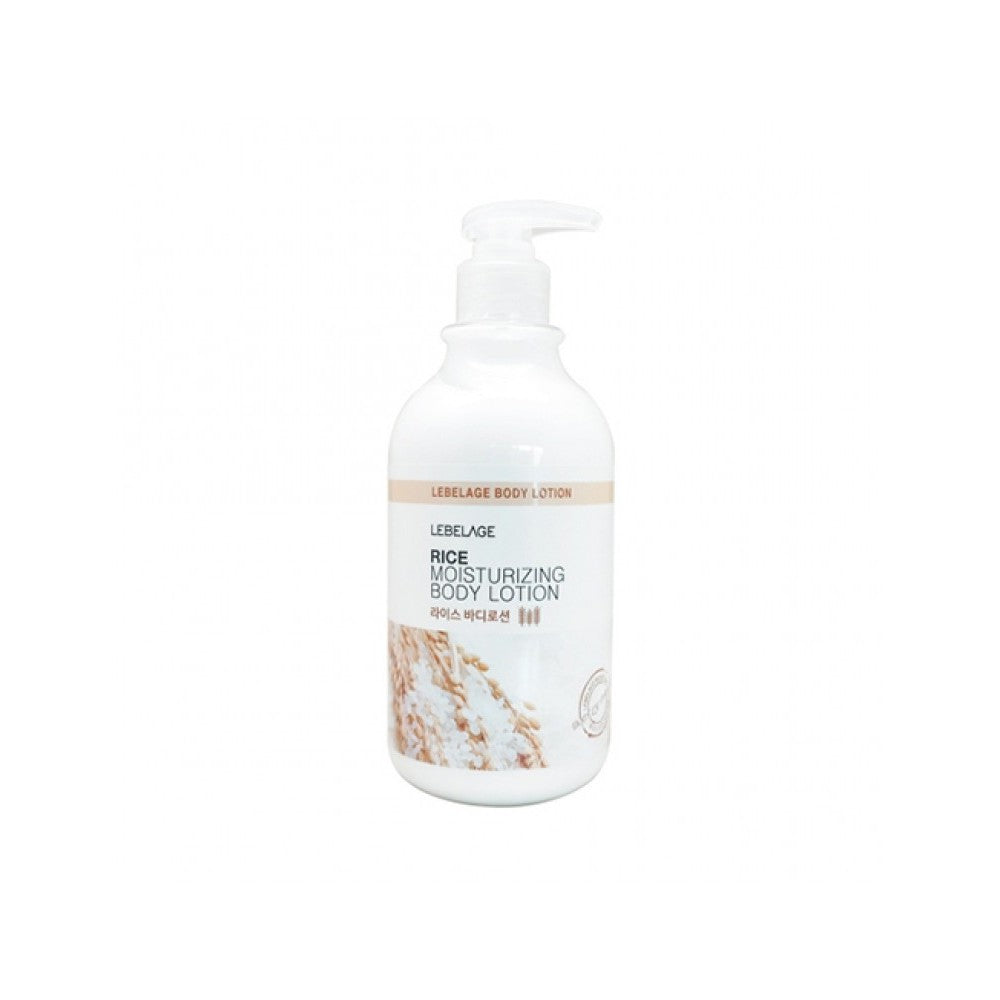 LEBELAGE MOISTURIZING BODY LOTION-RICE 500ml
