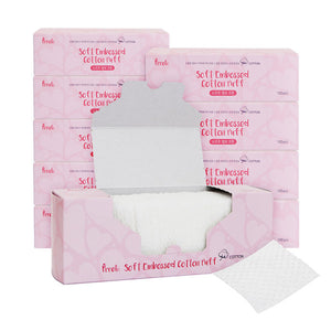 PRRETI Soft Embossed Cotton Puff 100sheet