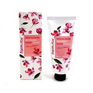 FARMSTAY PINK FLOWER BLOOMING HAND CREAM CHERRY BLOSSOM