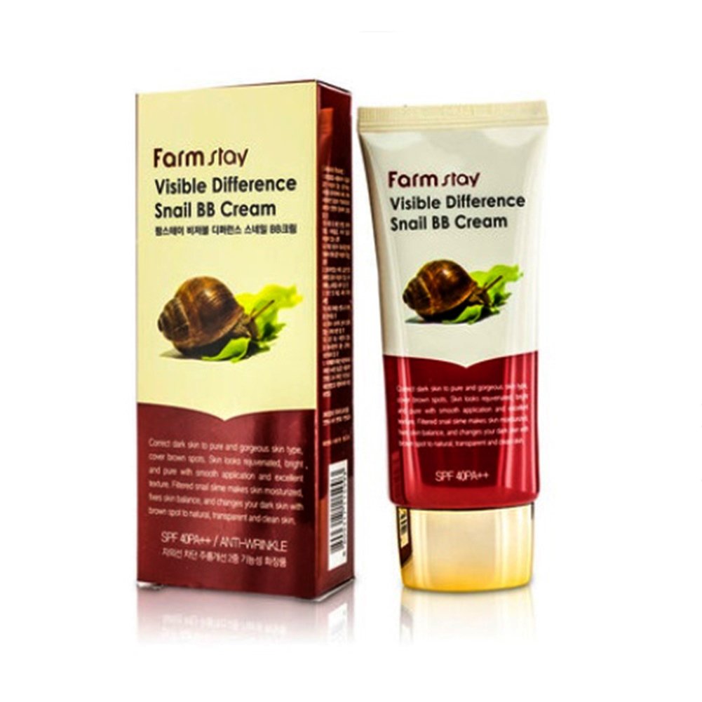 FARMSTAY VISIBLE DIFFERENCE SNAIL BB CREAM