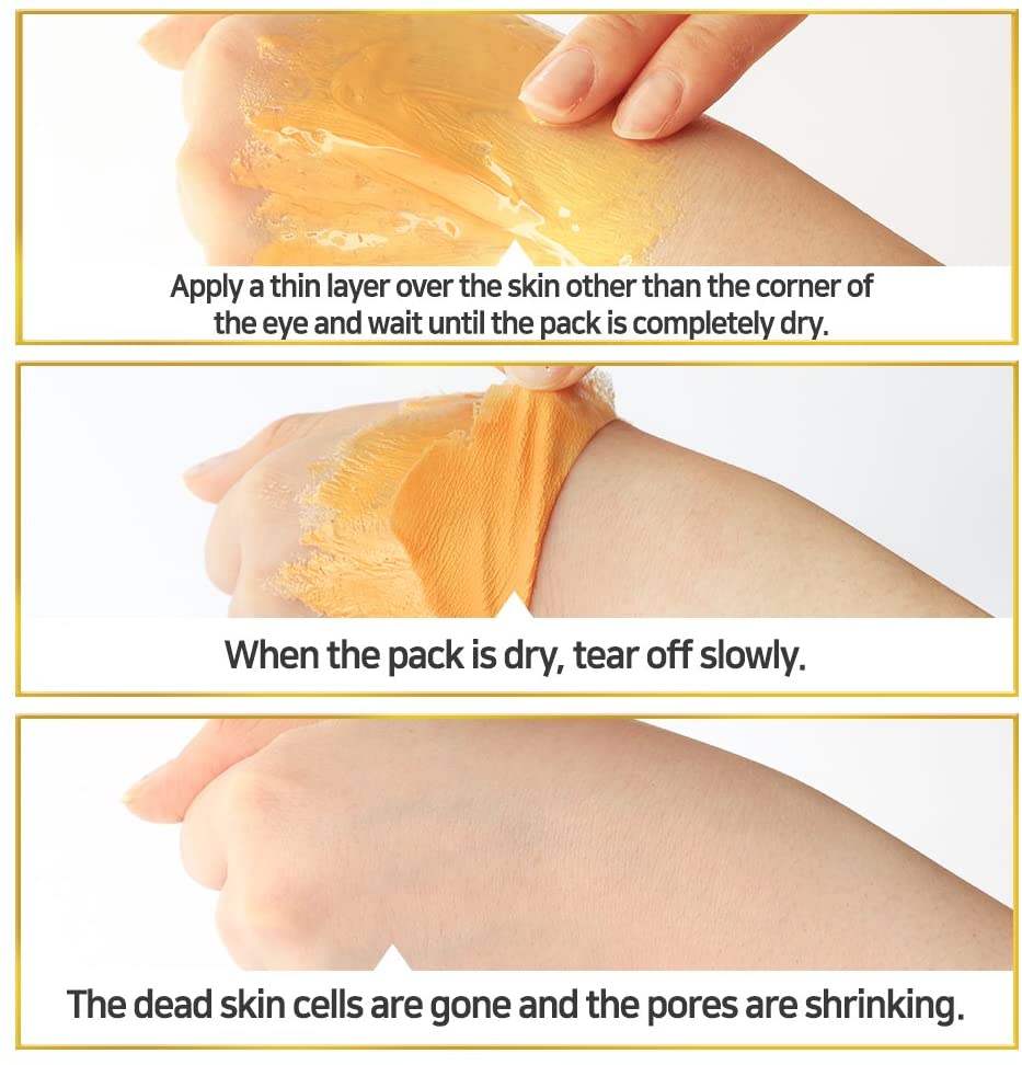 Hell-pore Longolongo Gronique Gold Mask Pack