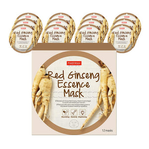 PUREDERM Red Ginseng Essence Circle Mask(12sheets)