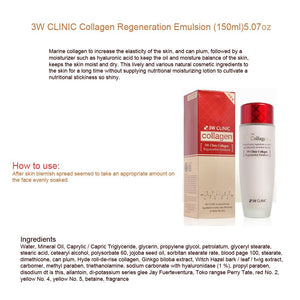 Émulsion régénératrice de collagène 3W CLINIC
