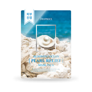 DEOPROCE BLOOMING OCEAN PERAL RELIEF MASK PACK