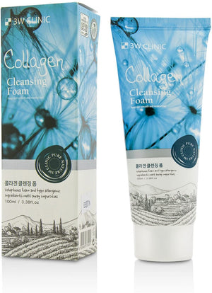 3W CLINIQUE Mousse nettoyante au collagène