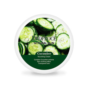 DEOPROCE NATURAL SKIN CUCUMBER MOURISHING CREAM 100g