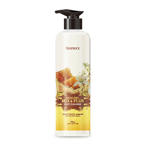 DEOPROCE HEALING MIX & PLUS BODY CLEANSER HONEY WHITE JASMINE 750g