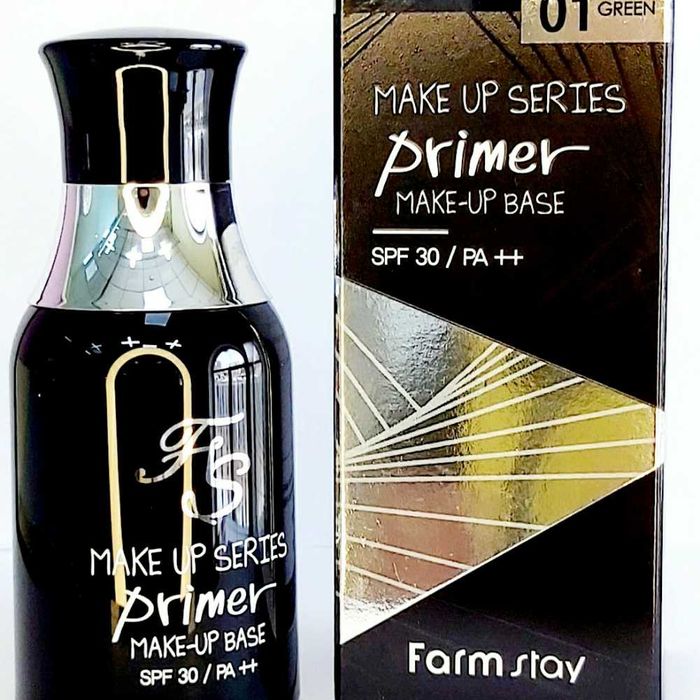 FARMSTAY MAKE UP SERIES PRIMER MAKE-UP BASE 01 GREEN