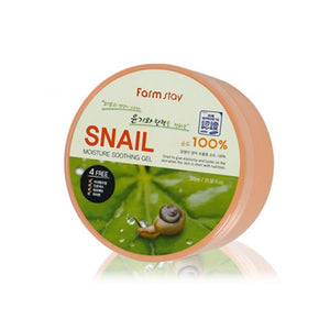 FARMSTAY MOISTURE SOOTHING GEL SNAIL