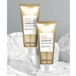 FARMSTAY SNAIL MOISTURE CLEANSING FOAM