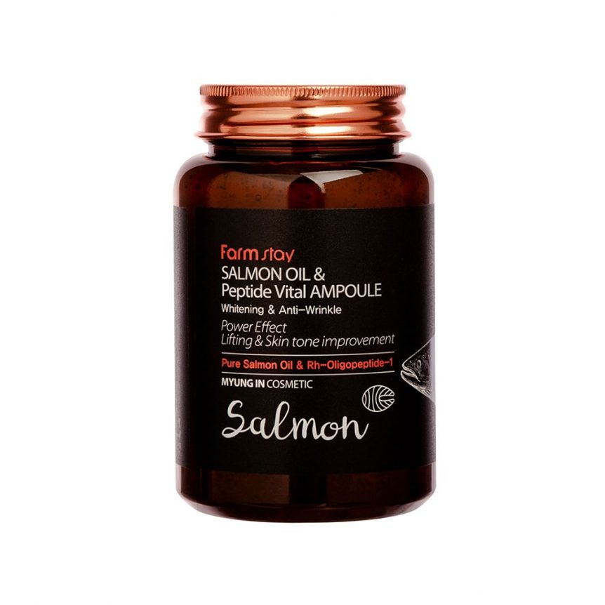 FARMSTAY SALMON OIL & PEPTIDE VITAL AMPOULE