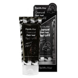 НАБОР ОТЛАЖНОЙ МАСКИ FARMSTAY CHARCOAL BLACK HEAD PEEL-OFF MASK
