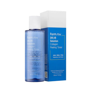 FARMSTAY DR-V8 SOLUTION COLLAGEN PEELING TONER
