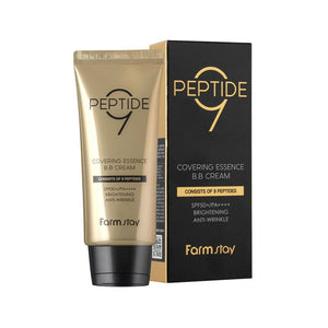 FARMSTAY PEPTIDE9 COVERING ESSENCE B.B CREAM
