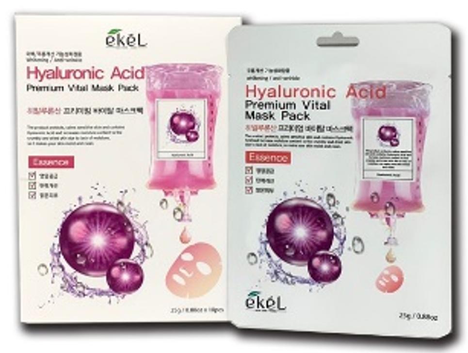 Ekel Premium Vital Mask Pack Hyaluronic Acid