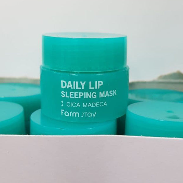 FARMSTAY DAILY LIP SLEEPING MASK CICA MADECA